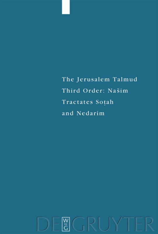 Couverture_Tractates Sotah and Nedarim