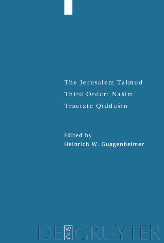 Front cover_Tractate Qiddušin
