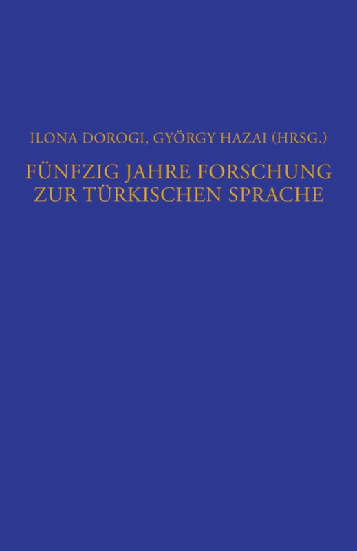 Front cover_Fünfzig Jahre Forschung zur türkischen Sprache