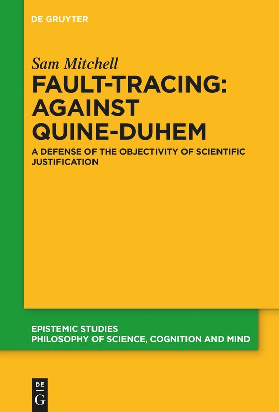 Front cover_Fault-Tracing: Against Quine-Duhem