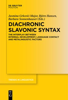 Front cover_Diachronic Slavonic Syntax