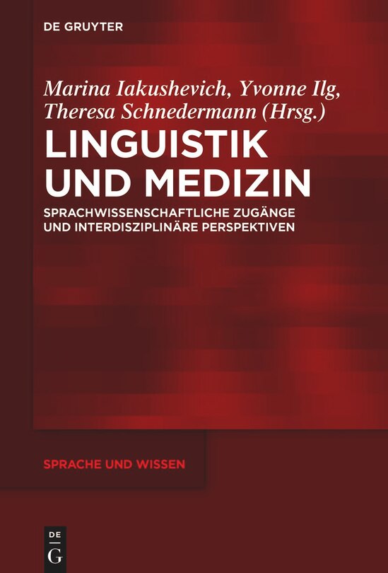Front cover_Linguistik und Medizin