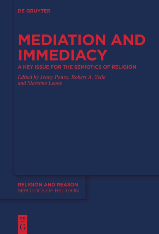 Front cover_Mediation and Immediacy