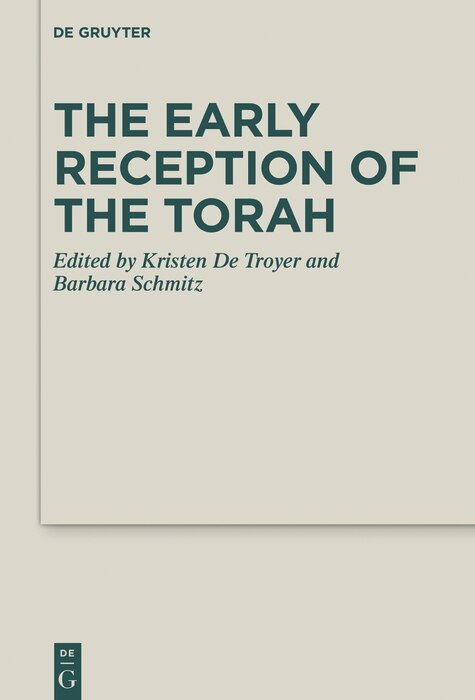 Couverture_The Early Reception of the Torah