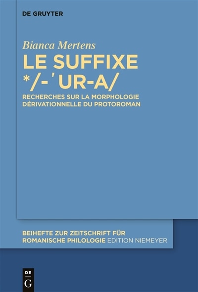 Couverture_Le suffixe */-'ur-a/