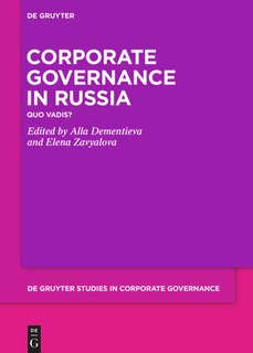 Couverture_Corporate Governance in Russia