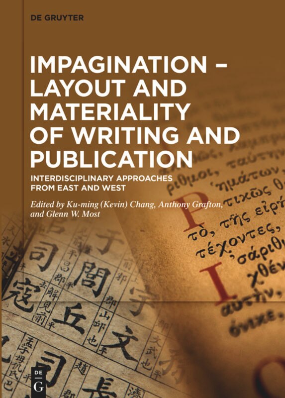 Front cover_Impagination – Layout and Materiality of Writing and Publication