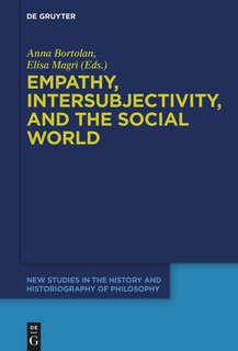 Front cover_Empathy, Intersubjectivity, and the Social World