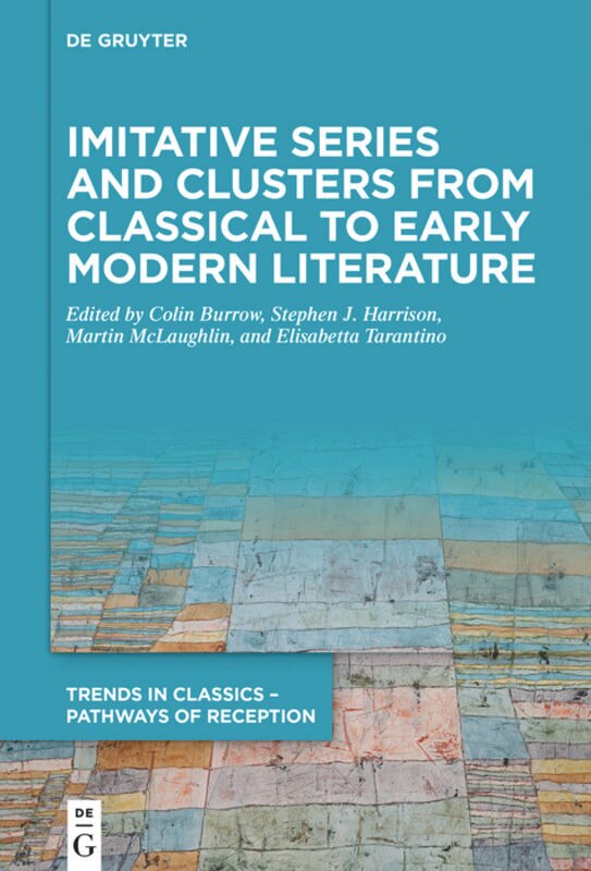 Couverture_Imitative Series and Clusters from Classical to Early Modern Literature