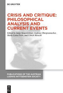 Front cover_Crisis and Critique: Philosophical Analysis and Current Events