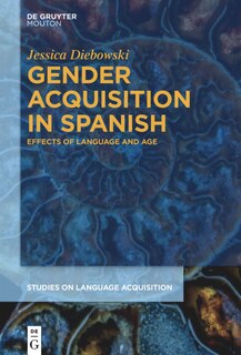 Front cover_Gender Acquisition in Spanish