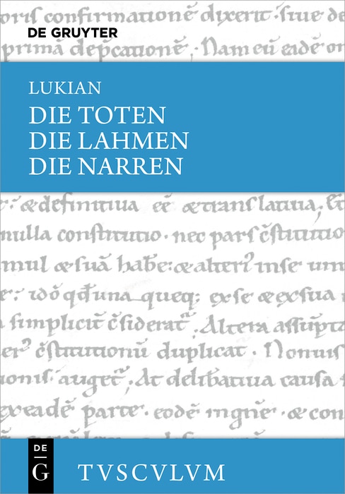 Front cover_Die Toten / Die Lahmen / Die Narren
