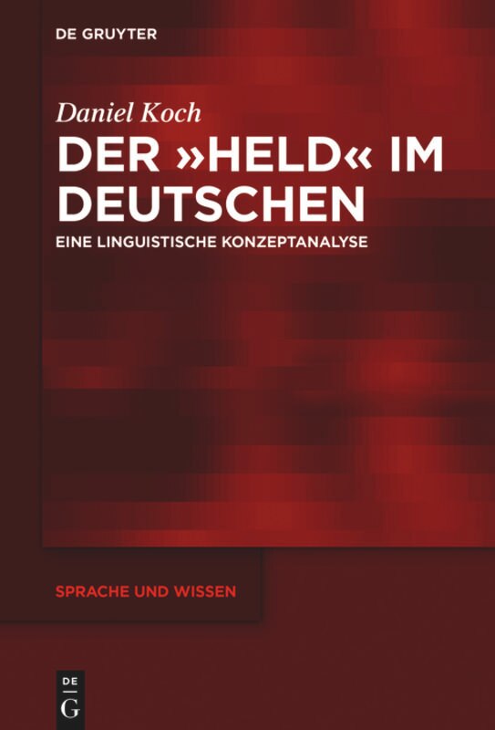 Front cover_Der »Held« im Deutschen