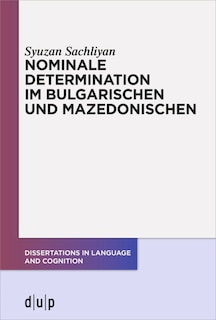 Couverture_Nominale Determination im Bulgarischen und Mazedonischen