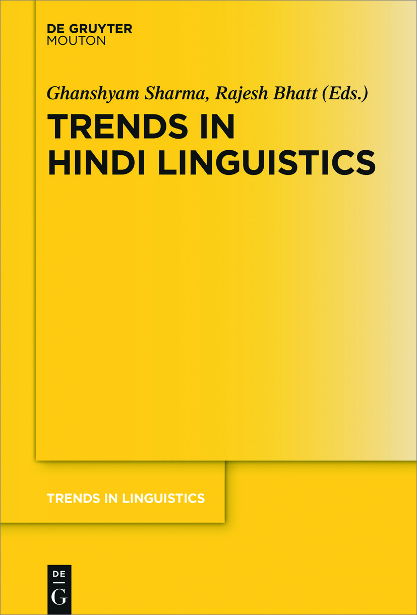 Couverture_Trends in Hindi Linguistics