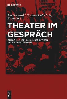 Front cover_Theater im Gespräch