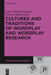 Front cover_Cultures and Traditions of Wordplay and Wordplay Research