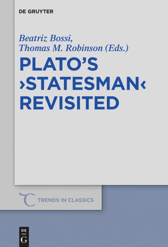 Front cover_Plato’s ›Statesman‹ Revisited