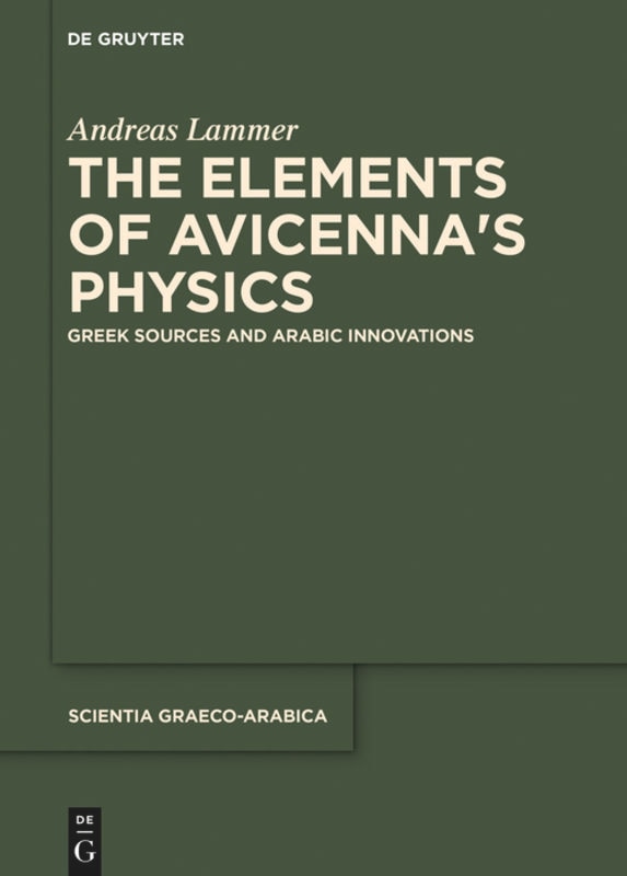 Front cover_The Elements of Avicenna's Physics