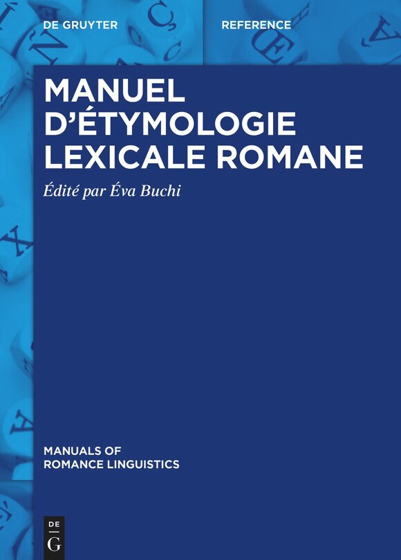 Couverture_Manuel d’étymologie lexicale romane
