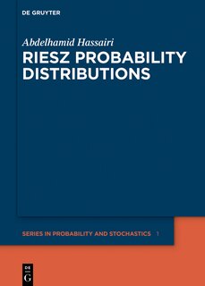 Front cover_Riesz Probability Distributions