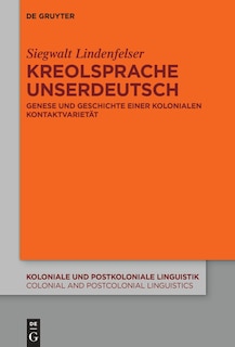 Couverture_Kreolsprache Unserdeutsch