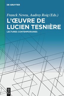 Front cover_L’œuvre de Lucien Tesnière