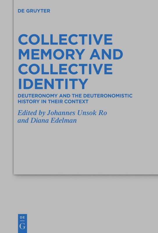 Front cover_Collective Memory and Collective Identity