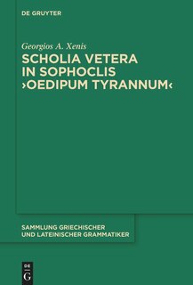 Front cover_Scholia vetera in Sophoclis ›Oedipum Tyrannum‹