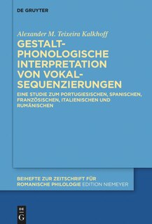 Front cover_Gestaltphonologische Interpretation von Vokalsequenzierungen