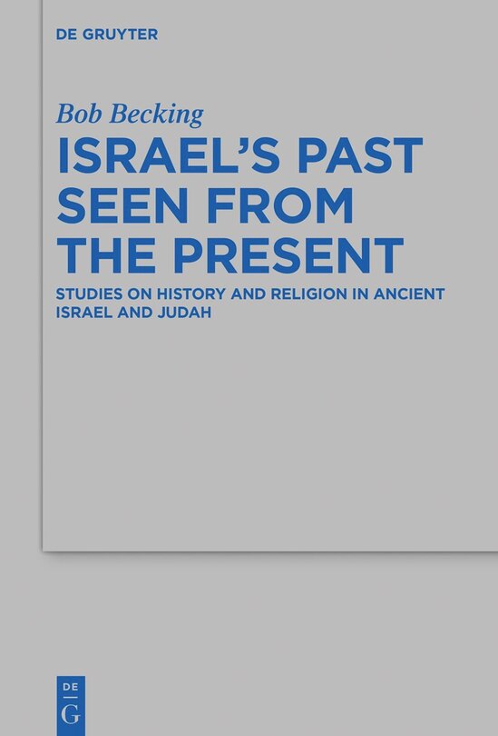 Front cover_Israel's Past