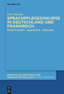 Couverture_Sprachpflegediskurse in Deutschland und Frankreich