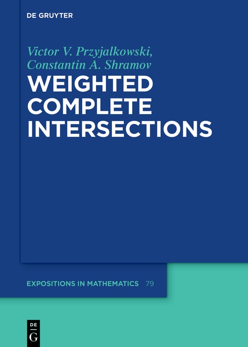 Couverture_Weighted Complete Intersections