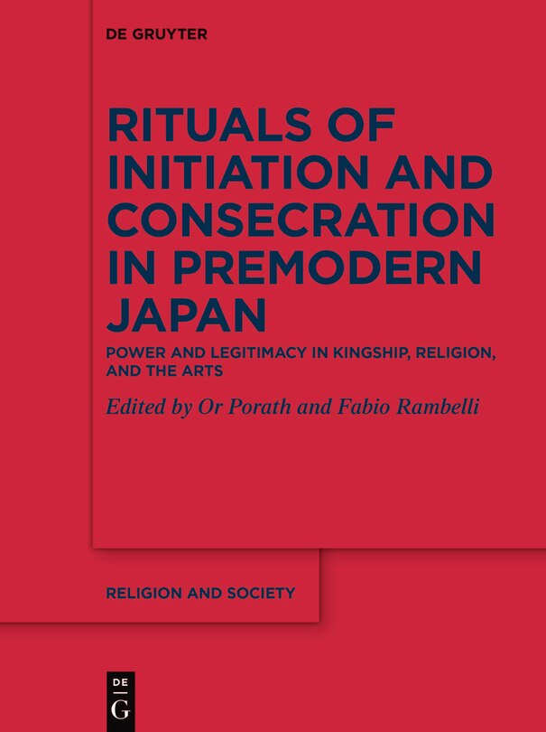 Couverture_Rituals of Initiation and Consecration in Premodern Japan