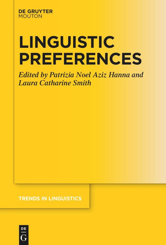 Front cover_Linguistic Preferences