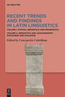 Couverture_Recent Trends and Findings in Latin Linguistics