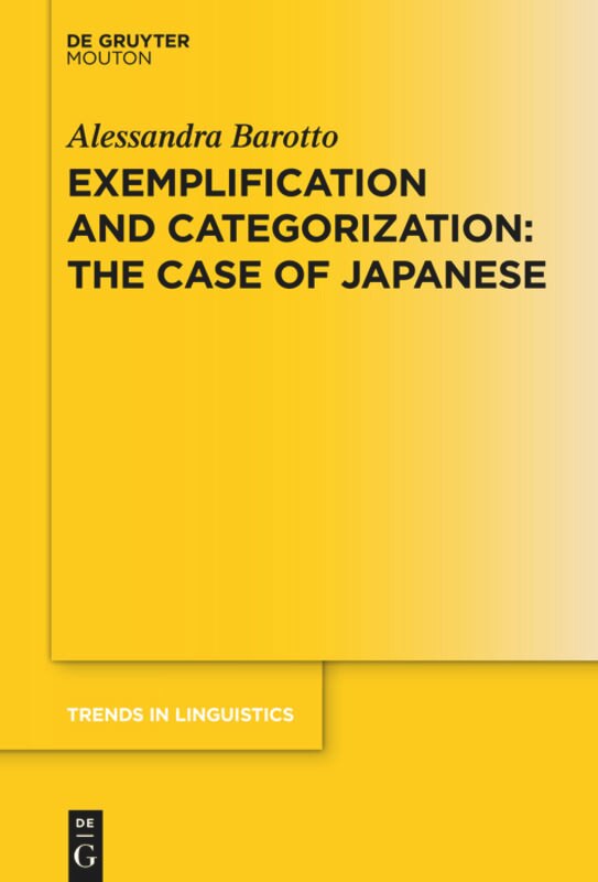 Couverture_Exemplification and Categorization