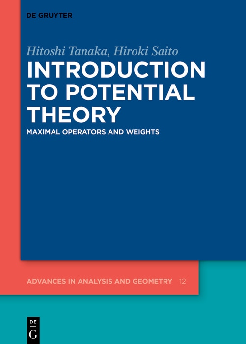 Front cover_Introduction to Potential Theory