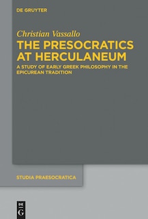 Front cover_The Presocratics at Herculaneum