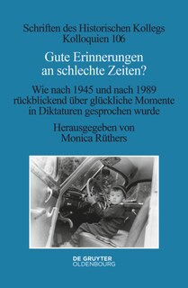 Couverture_Gute Erinnerungen an schlechte Zeiten?