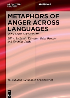 Front cover_Metaphors of ANGER across Languages: Universality and Variation