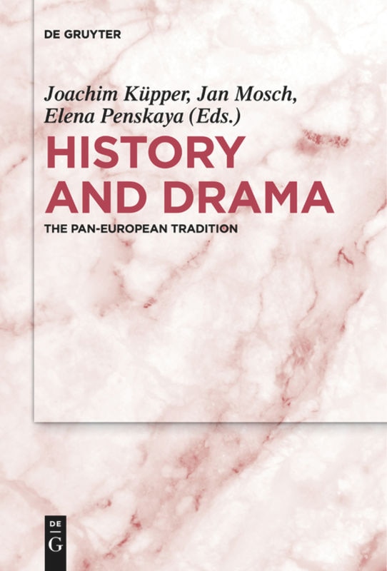 Front cover_History and Drama