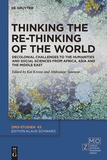 Couverture_Thinking the Re-Thinking of the World