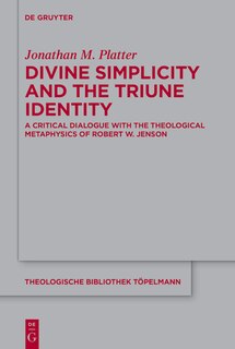 Front cover_Divine Simplicity and the Triune Identity