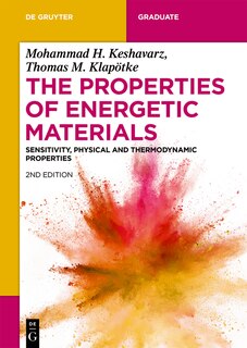 Couverture_The Properties of Energetic Materials