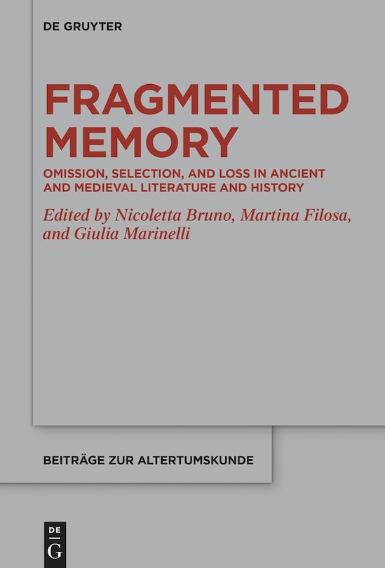 Couverture_Fragmented Memory