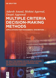 Couverture_Multiple Criteria Decision-Making Methods