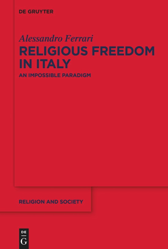 Front cover_Religious Freedom in Italy