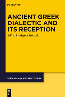 Couverture_Ancient Greek Dialectic and Its Reception