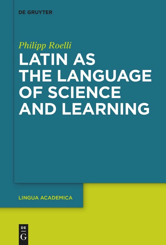 Couverture_Latin as the Language of Science and Learning